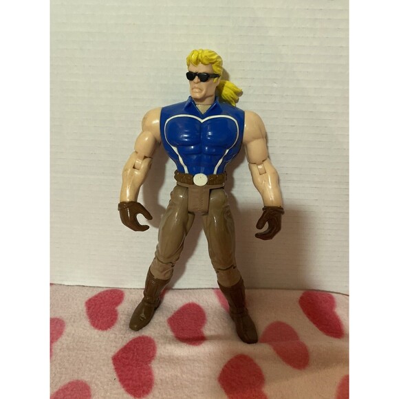 Vintage Marvel Ghost Rider Johnny Blaze Action Figure Toy Biz 1995 Loose NO COAT - Picture 1 of 4